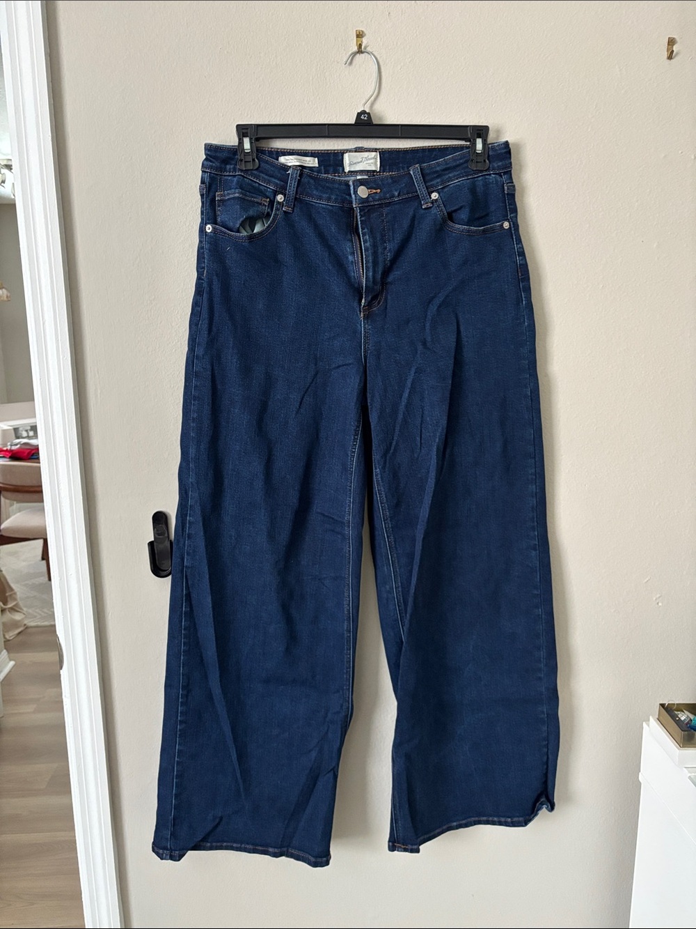 Universal Thread Wide Leg Women's Jeans in Dark Blue